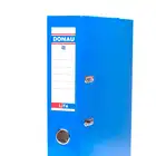 Segregator A4 szeroki 75mm z szyną Donau Life neon niebieski