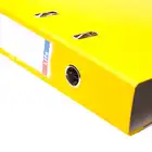 Segregator A4 szeroki 75mm z szyną Donau Life neon żółty