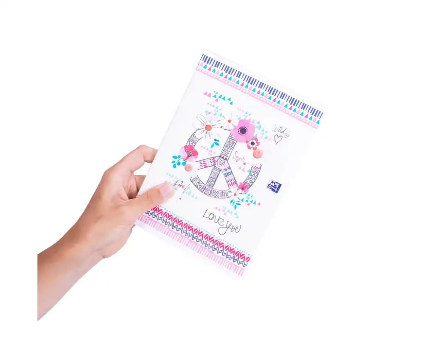 Zeszyt Oxford A5 w linie 60 kartek Boho