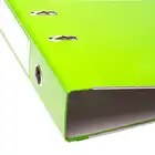 Segregator A4 szeroki 75mm z szyną Donau Life neon zielony