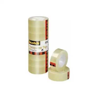 Taśma klejąca biurowa Scotch 19mm x 10m 8 sztuk