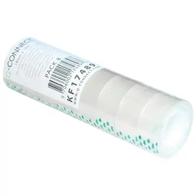 Taśma klejąca biurowa Q-Connect 18mm x 10m 8 sztuk