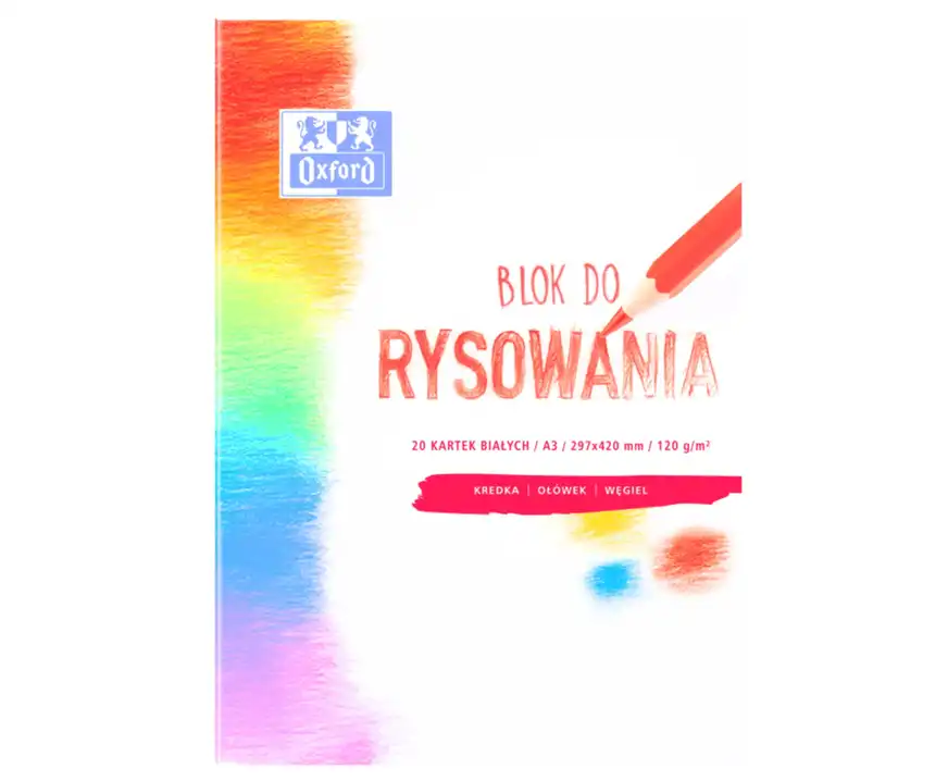 Blok rysunkowy A3 20 kartek Oxford
