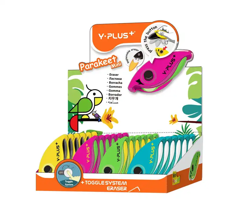 Gumka do mazania Papuga mini składana
