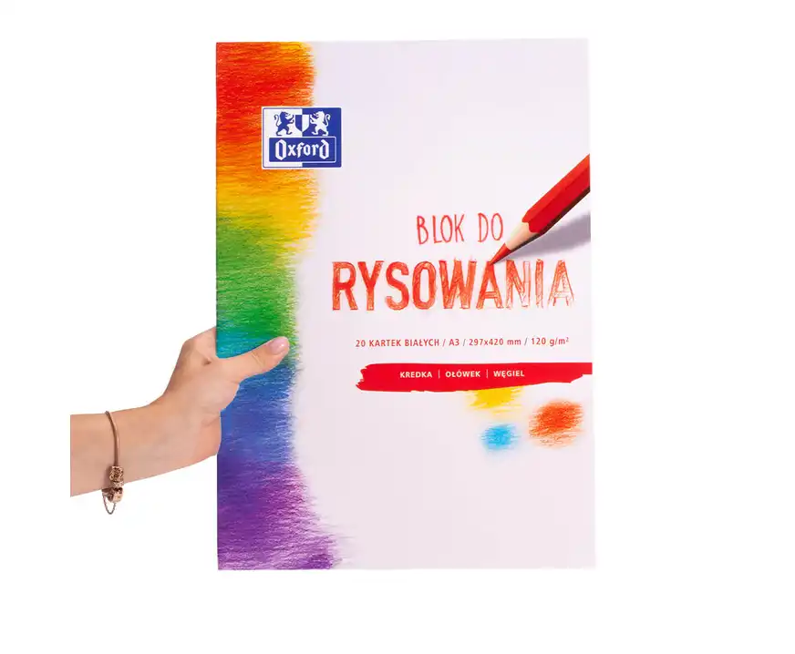 Blok rysunkowy A3 20 kartek Oxford