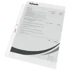 Koszulki na dokumenty Esselte At Hand A4 groszkowe w pudełku 43 mikronów