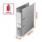 Segregator A4 szeroki 80mm Esselte No.1 Vivida Plus biały