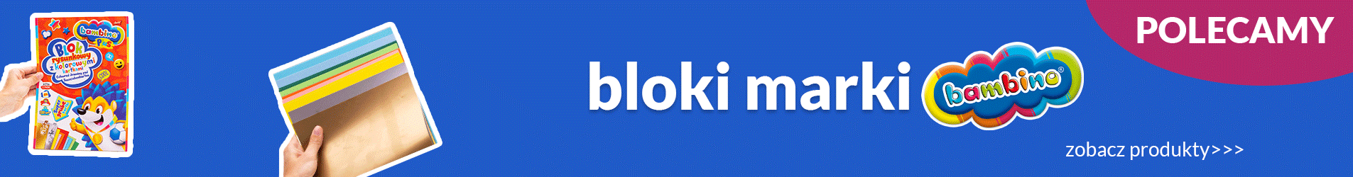 Artykuły szkolne » Artykuły kreślarskie » Blok techniczny/bambino