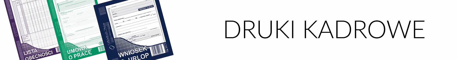 Artykuły papiernicze  » Druki akcydensowe  » Druki kadrowe