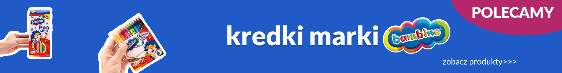 Artykuły szkolne » Kredki i pisaki » Kredki/bambino