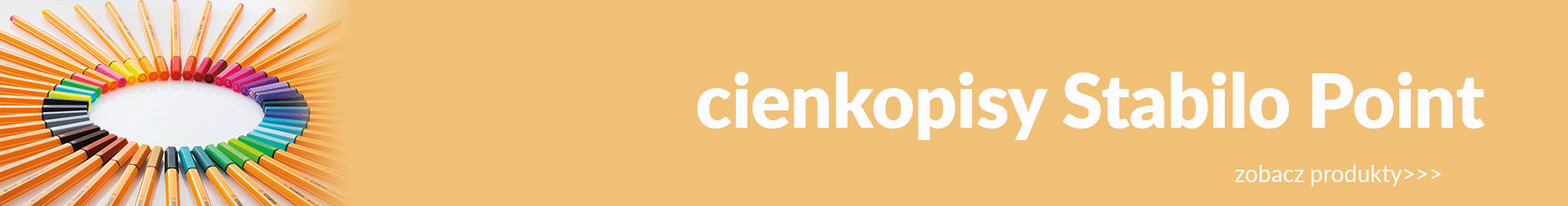 Artykuły piśmienne  » Cienkopisy i zakreślacze  » Cienkopisy/Stabilo point