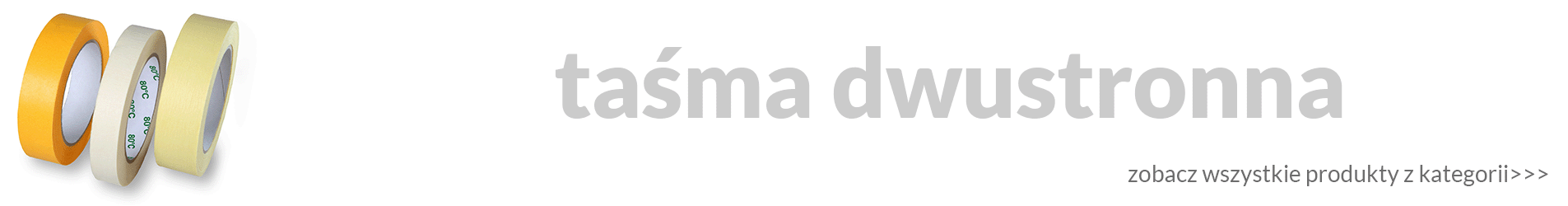 Artykuły biurowe » Taśmy klejące » Taśma dwustronna