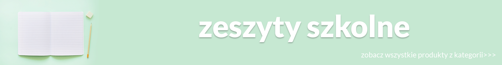 Artykuły szkolne » Zeszyty i segregatory/zeszyty szkolne
