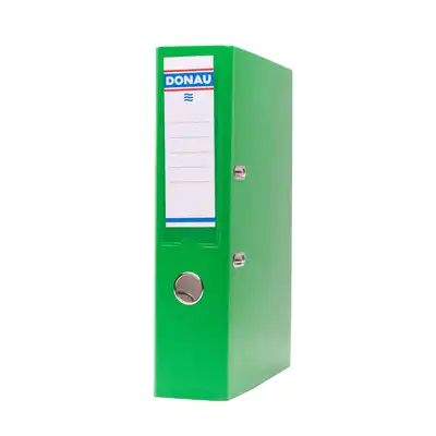 Segregator A4 szeroki 75mm Donau Master jasnozielony