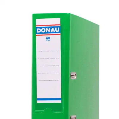 Segregator A4 szeroki 75mm Donau Master jasnozielony