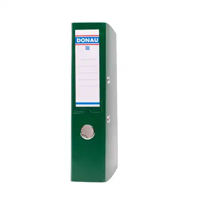 Segregator A4 szeroki 75mm Donau Master zielony