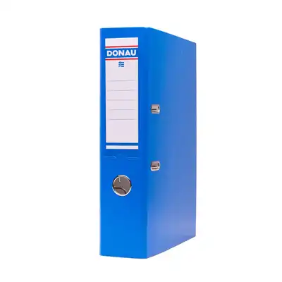 Segregator A4 szeroki 75mm Donau Master niebieski