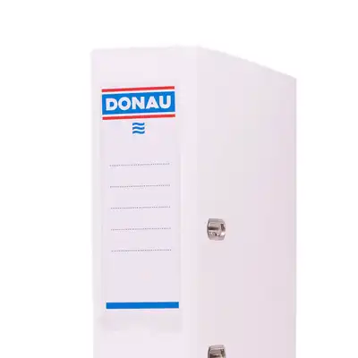 Segregator A4 szeroki 75mm Donau Master biały