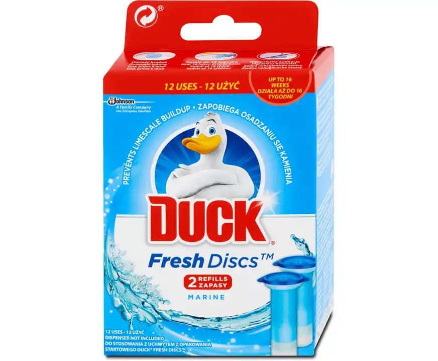 Kostka WC Duck F Marine zapas 2x36ml