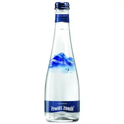 Woda mineralna Żywiec Zdrój gazowana 0,3l szkło