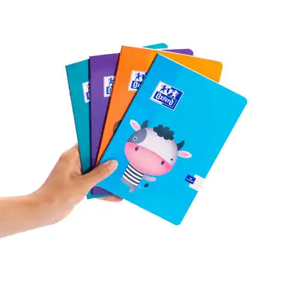 Zeszyt Oxford A5 16 kartek linia podwójna kolorowa Kids
