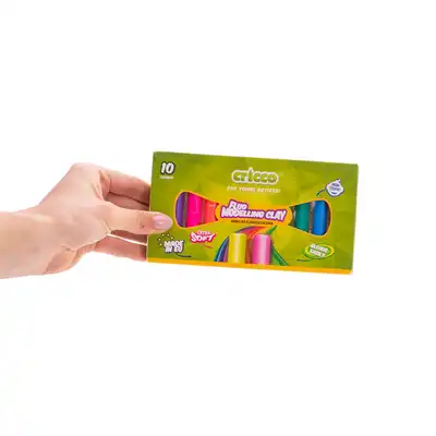 Modelina fluorescencyjna Cricco 10 kolorów