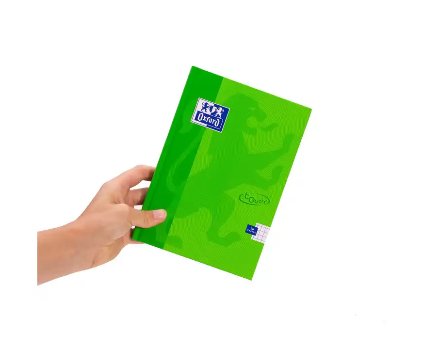 Brulion A5 96 kartek w kratkę Touch Oxford