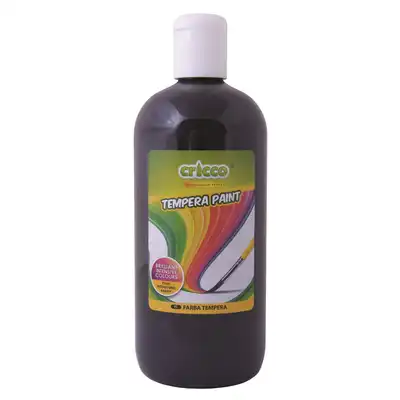 Farba tempera 500ml czarna