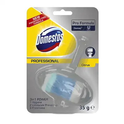 Kostka toaletowa Domestos Professional Citrus 35g