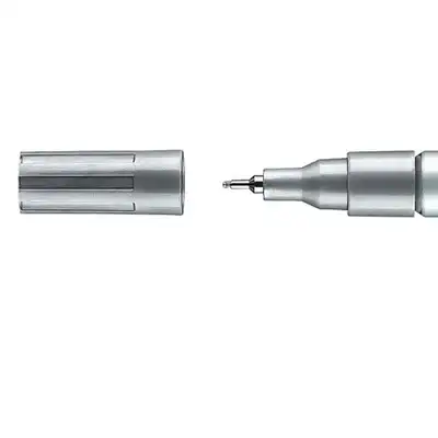 Marker lakierowany Edding 0.8mm srebrny