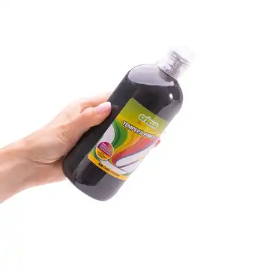 Farba tempera czarna