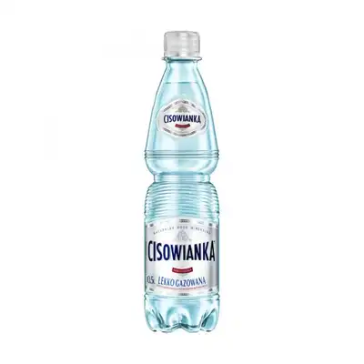 Woda mineralna Cisowianka delikatnie gazowana 0,5l