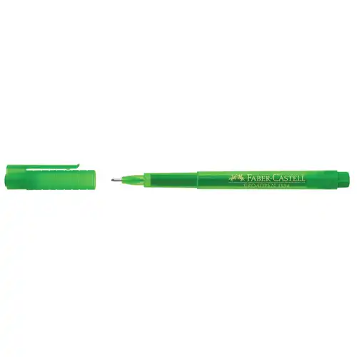Cienkopis Faber Castell Broadpen 1554 jasnozielony