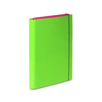 Teczka z gumką VauPe A4 Duo Colors 40mm jasnozielony