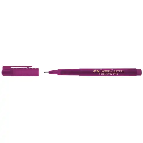 Cienkopis Faber Castell Broadpen 1554 magenta
