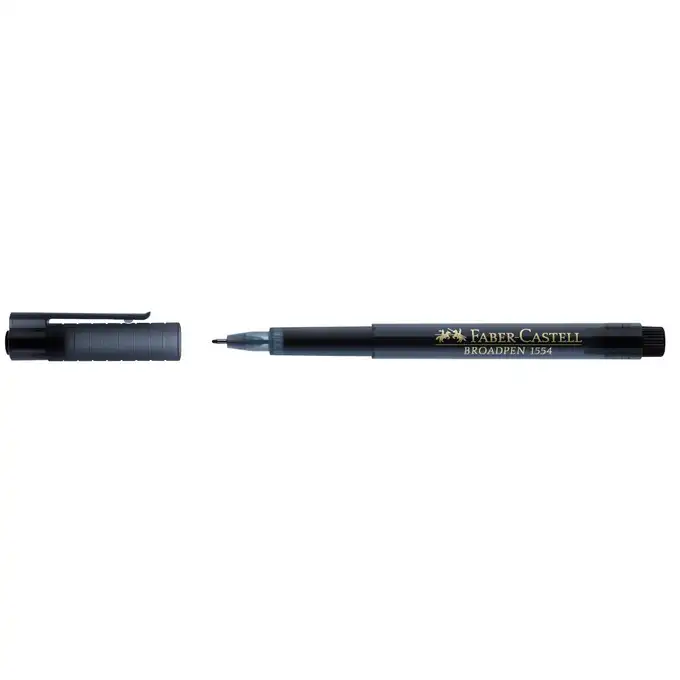 Cienkopis Faber Castell Broadpen 1554 czarny
