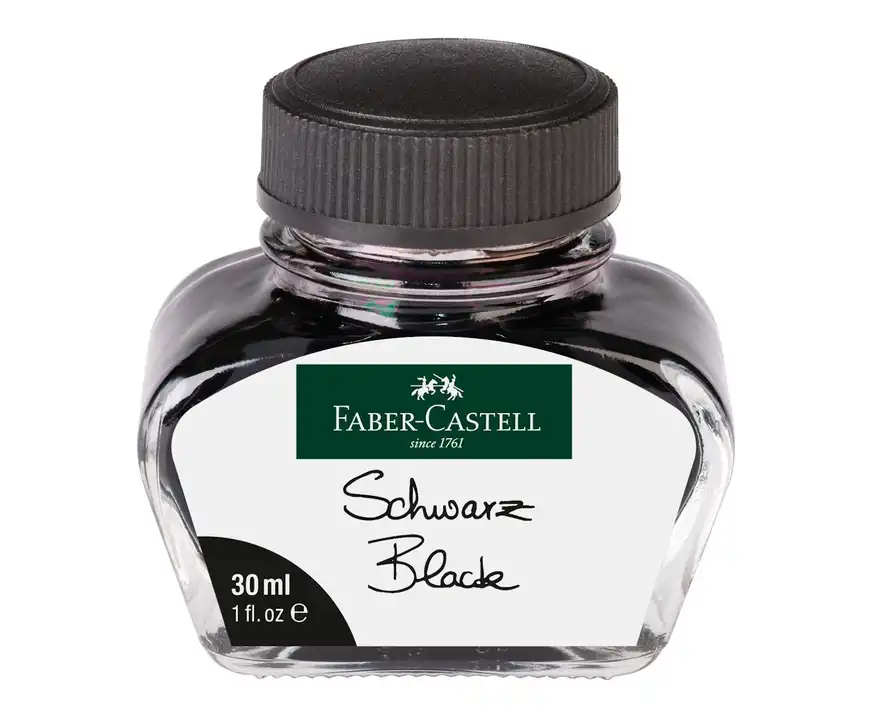 Atrament do pióra Faber Castell 30ml czarny