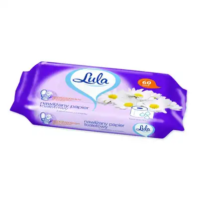 Papier toaletowy Lula nawilżany 60 listków