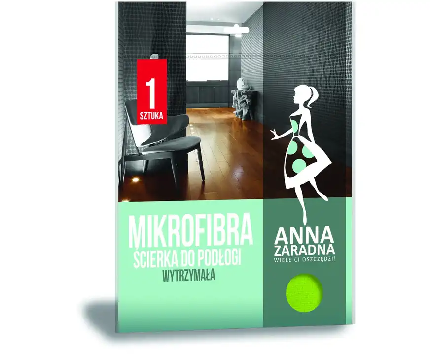 Ścierka do podłogi z mikrofibry Anna Zaradna
