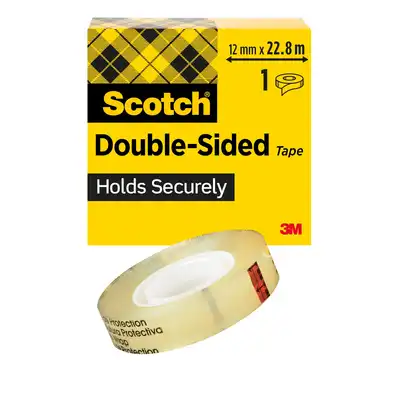 Taśma dwustronna biurowa Scotch 12mm x 22,8m