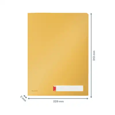 Folder z 3 przegródkami A4 Leitz Cosy niebieski