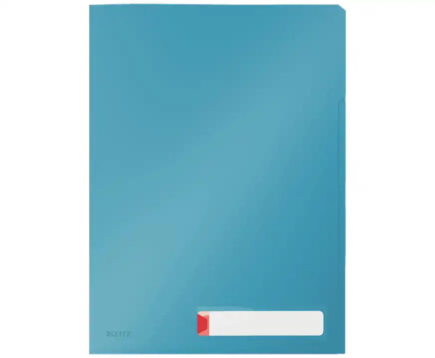 Folder z 3 przegródkami A4 Leitz Cosy niebieski