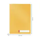 Folder z kieszonką na etykietę A4 Leitz Cosy żółty
