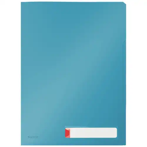Folder z 3 przegródkami A4 Leitz Cosy niebieski
