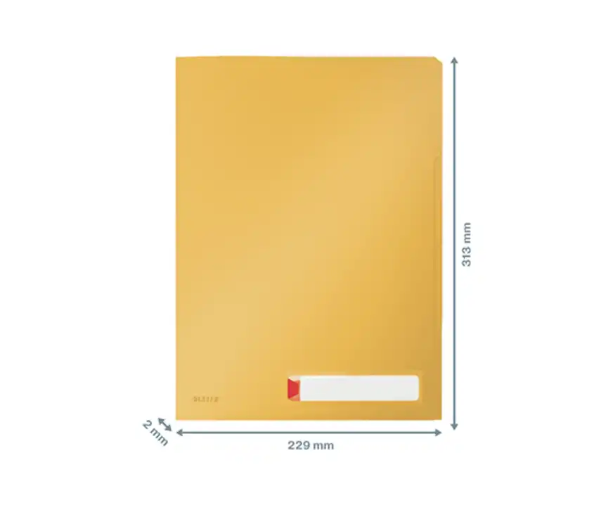 Folder z 3 przegródkami A4 Leitz Cosy niebieski