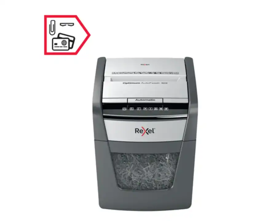 Niszczarka do dokumentów Rexel Optimum AutoFeed+50X P4