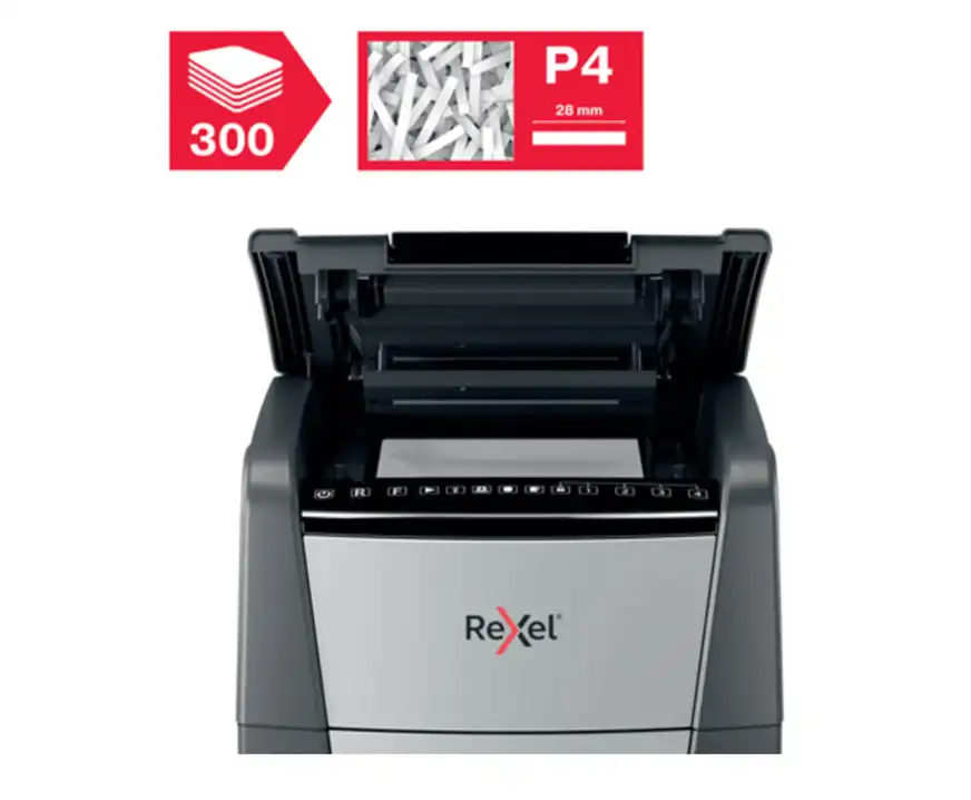Niszczarka do dokumentów Rexel Optimum AutoFeed+ 300X P4