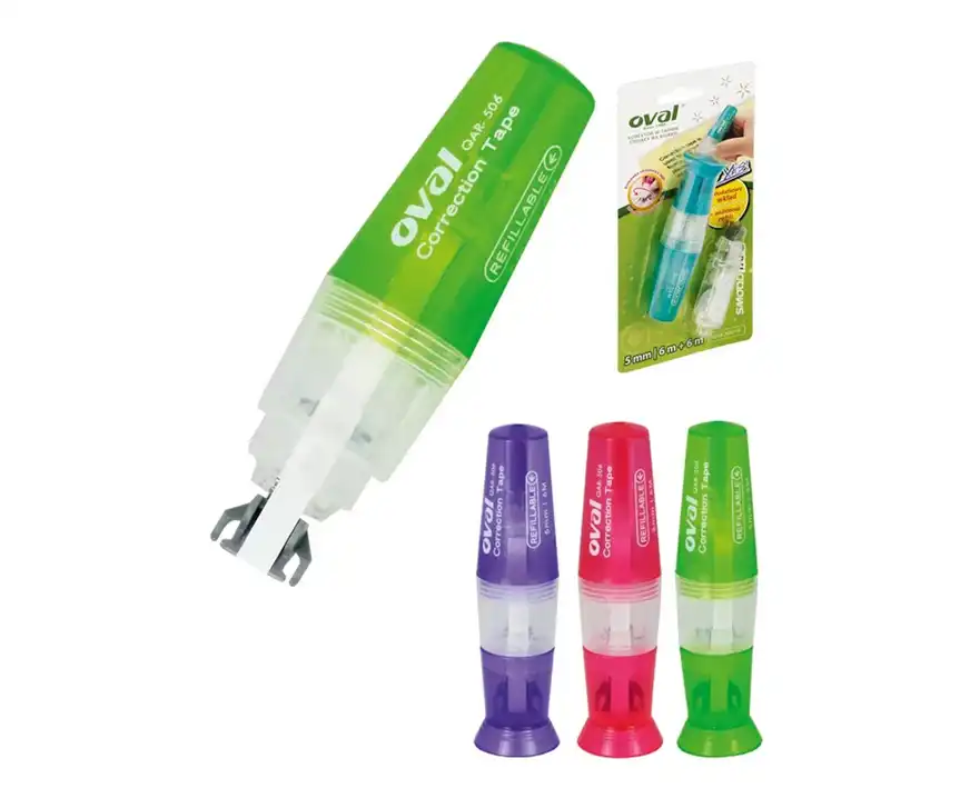 Korektor w taśmie Oval 5mmx6m + wkład QAR-506