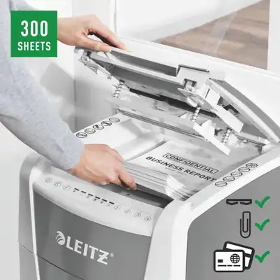 Niszczarka do dokumentów Leitz IQ AutoFeed 300 P4
