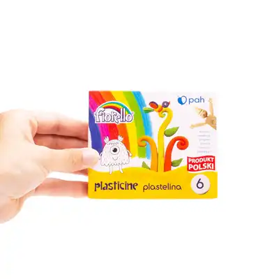 Plastelina Fiorello 6 kolorów